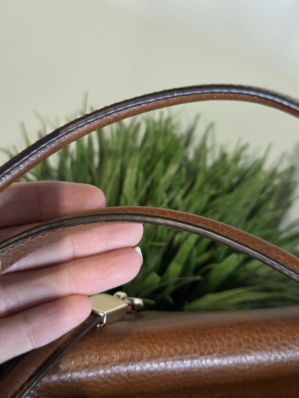 Coach Madison Madeline Leather Satchel With Gold Tone Hardware - Picture 9 of 16